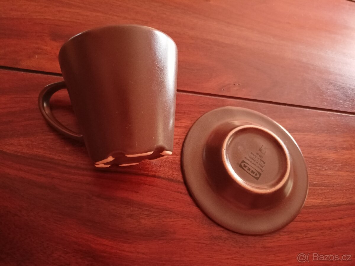 Hrnky na kávu s podšálkem - 2