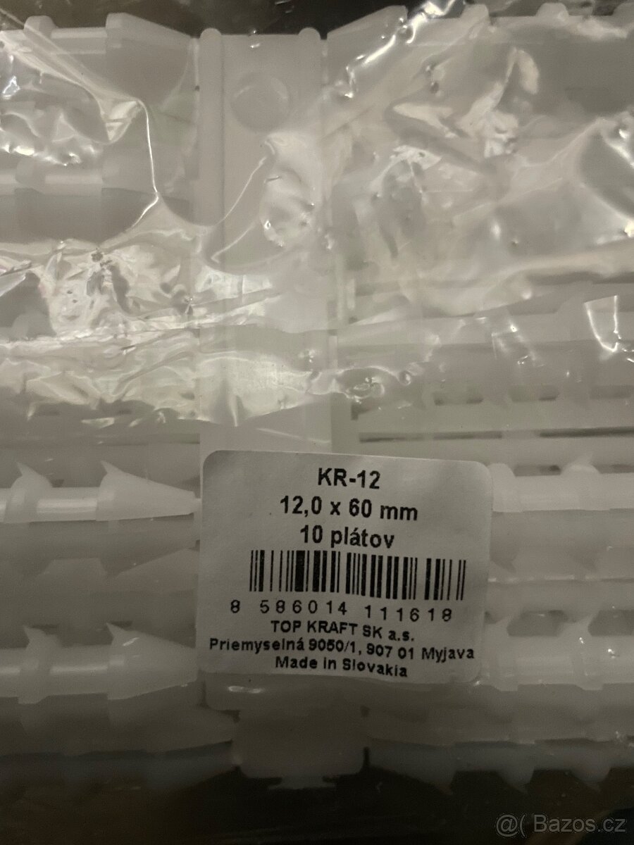 Hmozdinky 12 a srouby 8x60 - 2