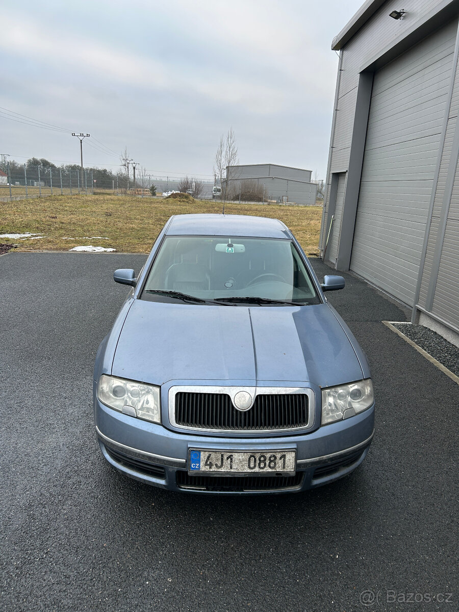 Škoda Superb 1, r.v. 2006, 2.5tdi V6 - 2