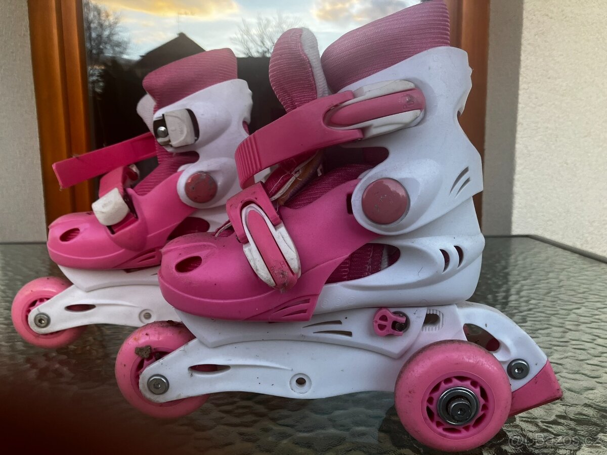 Dívčí kolečkové brusle 27-30 - 2