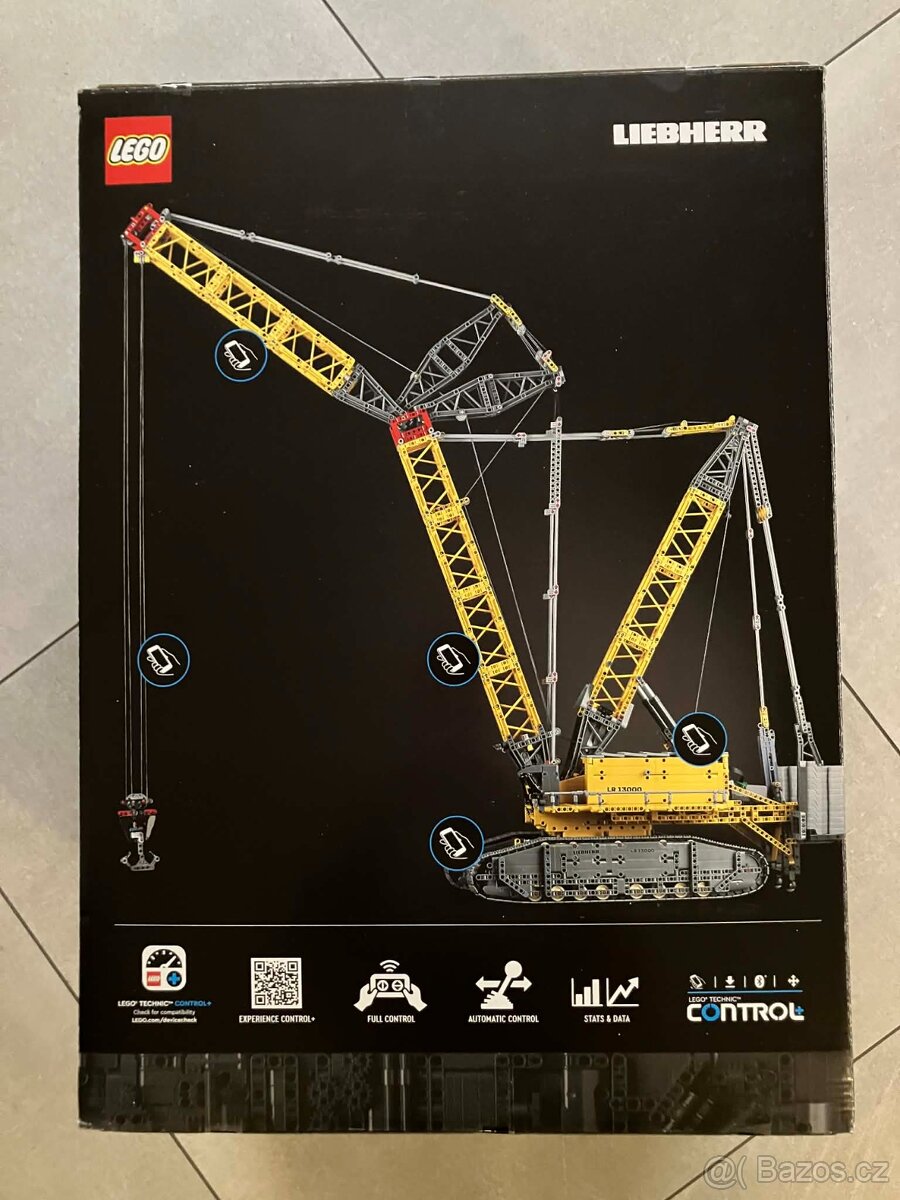 Pásový jeřáb Liebherr LR 13000 - Technic LEGO 42146 - 2