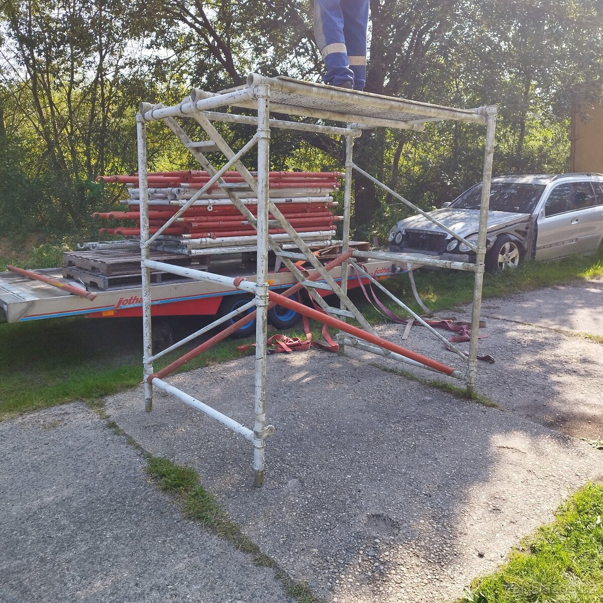 ALU lešení 6 kostek - 2