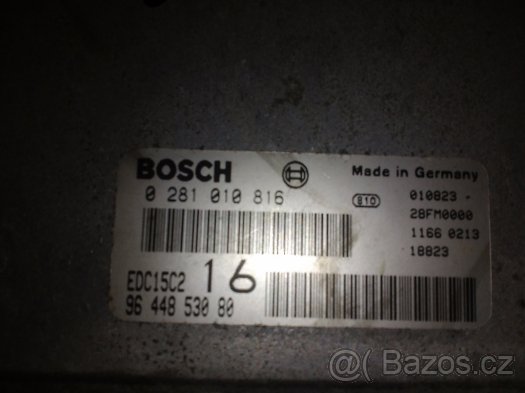 Řídící jednotka Bosch 02810108116 - 2
