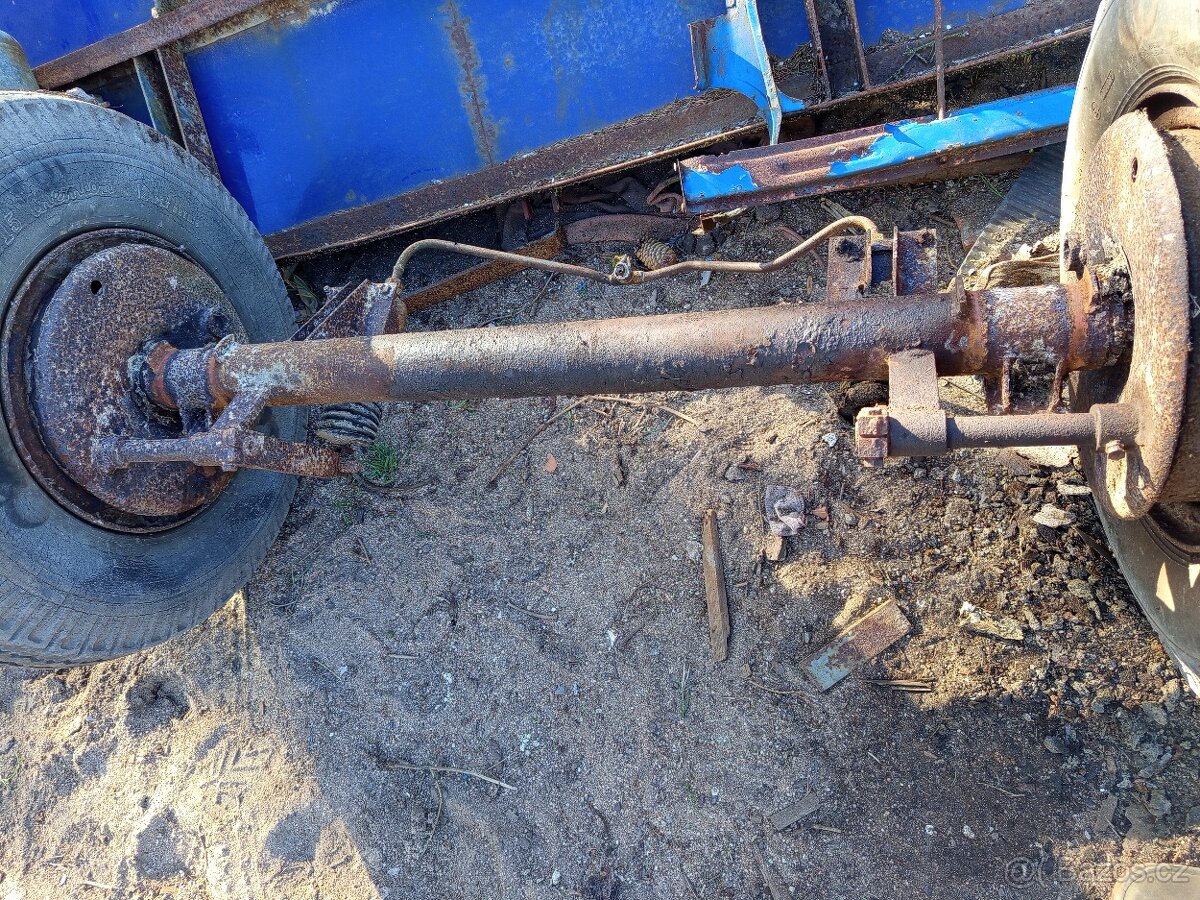 Náprava z vleku bss 5t - 2