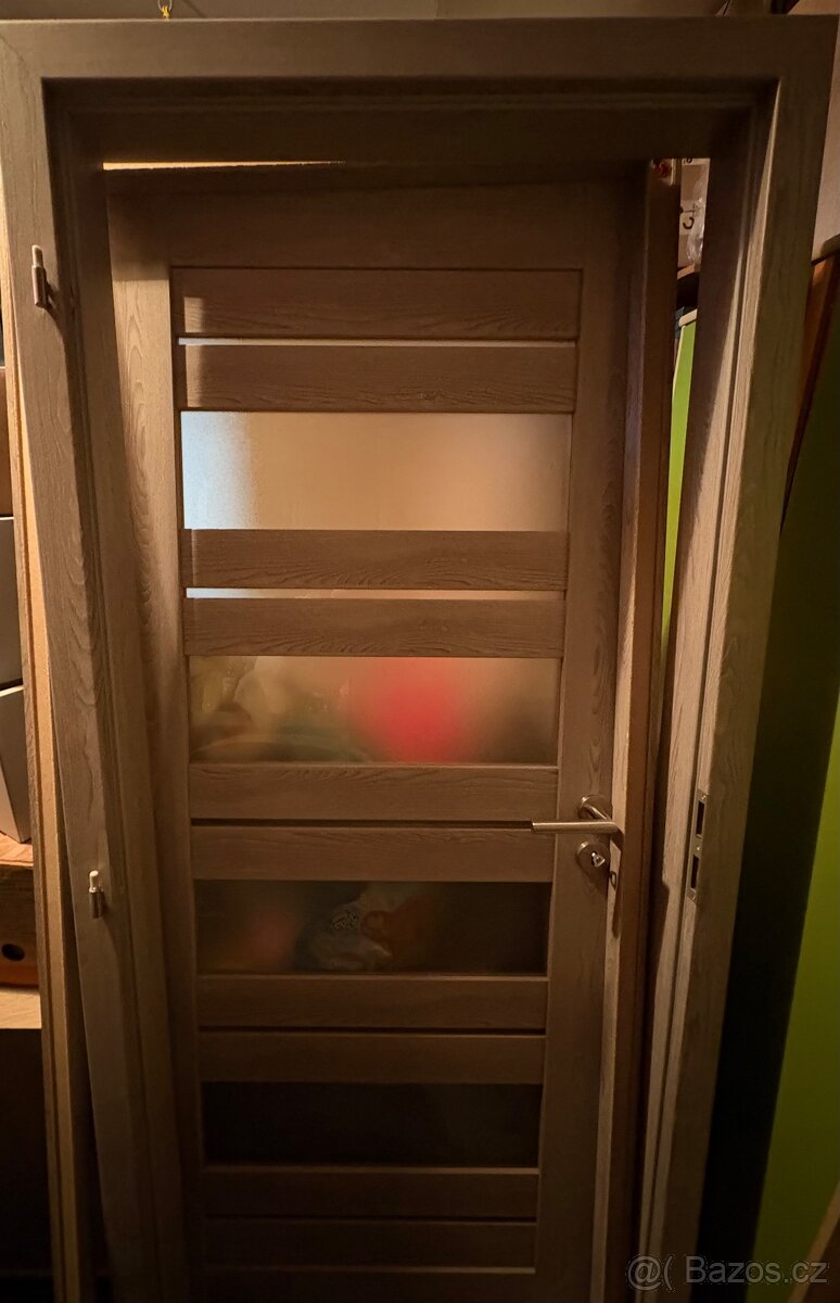 Interiérové dveře 80 + obložky (Dub Sonoma) - 2