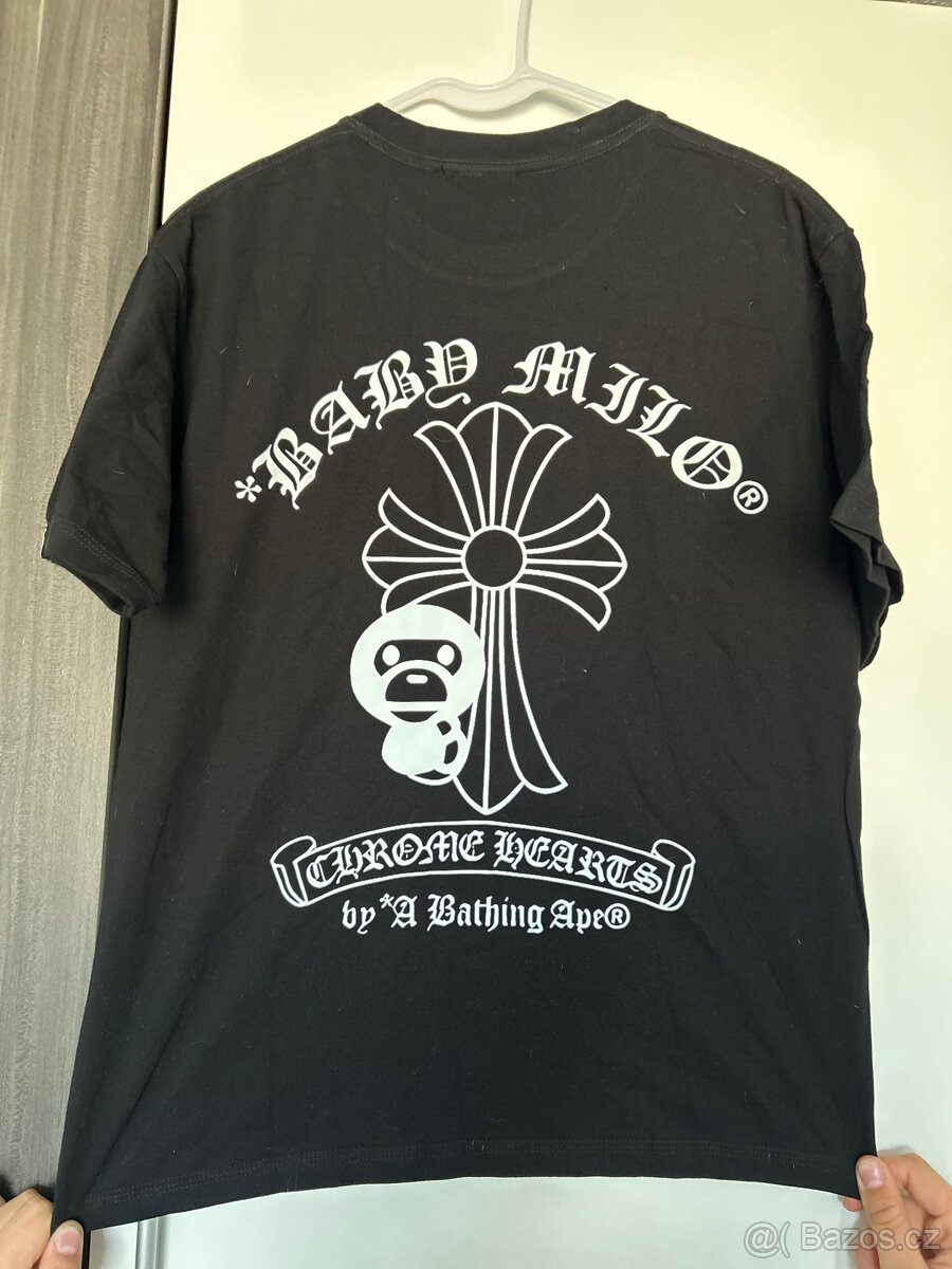 Chrome hearts bape tricko - 2