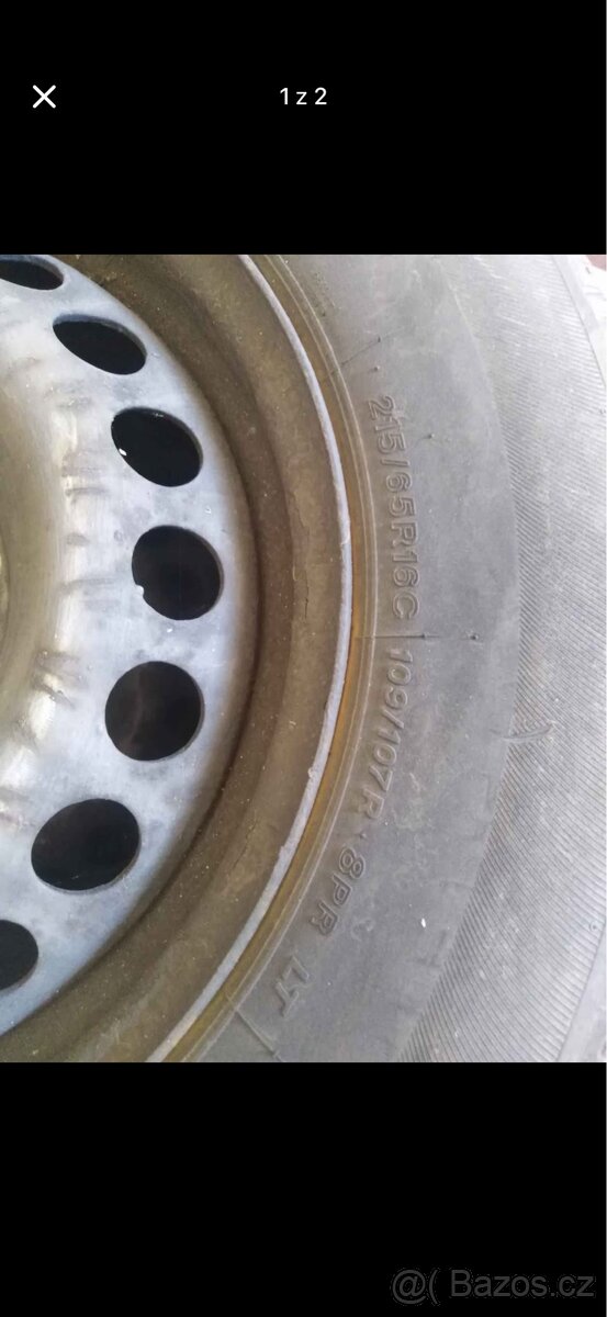 Prodám ALU kola na VW Transporter - 2