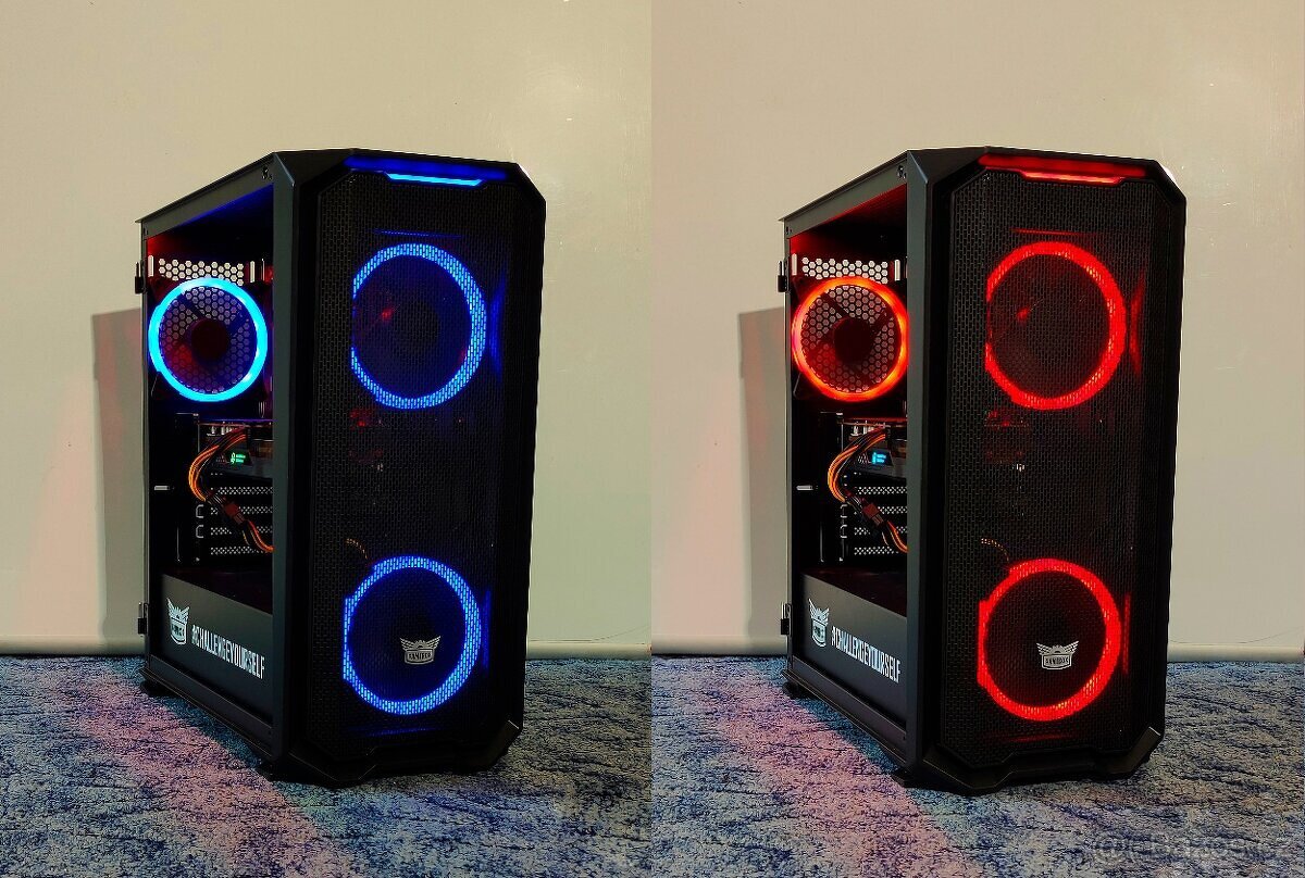 Herní PC | Ryzen 5 | RTX 2060 8GB Super | m.2 NVME | HDD - 2