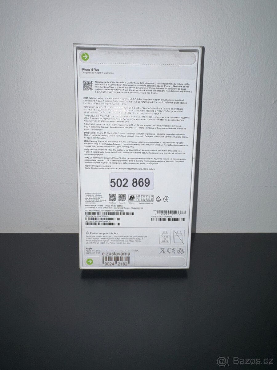 iPhone 16 Plus 256GB NOVÝ, NEROZBALENÝ - 2