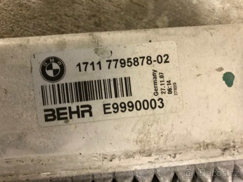 BMW E60 / E61 – CHLADIČ - CHLADIČOVÁ SESTAVA - 2