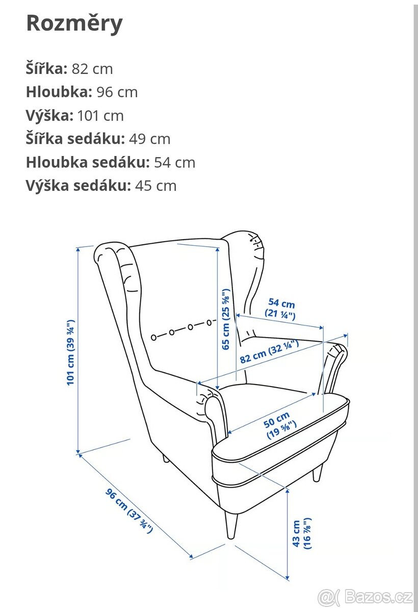 Křeslo Ikea - 2