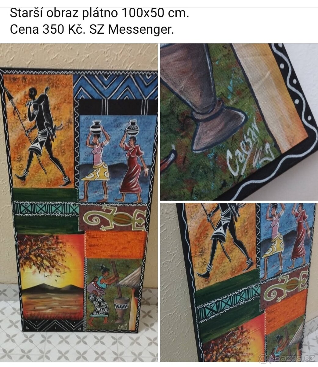 Obrazy. Cena za kus. - 2