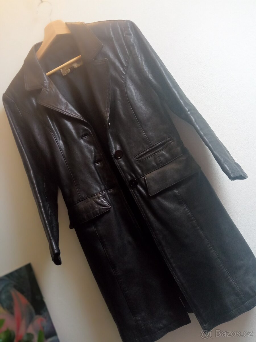 Kožený kabát Kcero VEL.L - 2