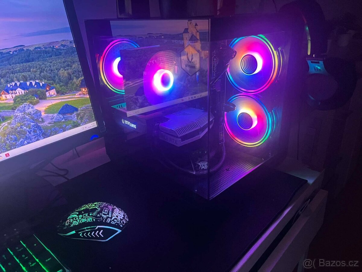 Herni pc RTX 3060 12gb - 2