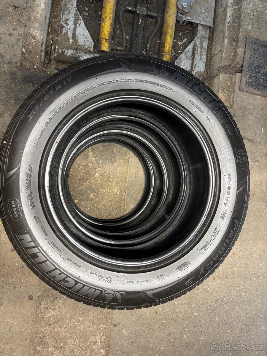 Letní Michelin Primacy 215/65 R17 - 2