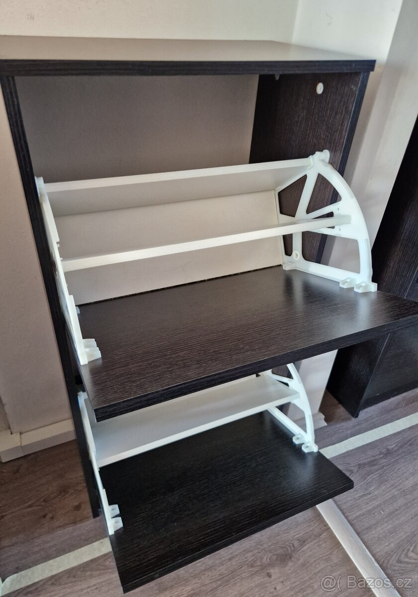 Botník IKEA BISSA - 2 přihrádky - 2