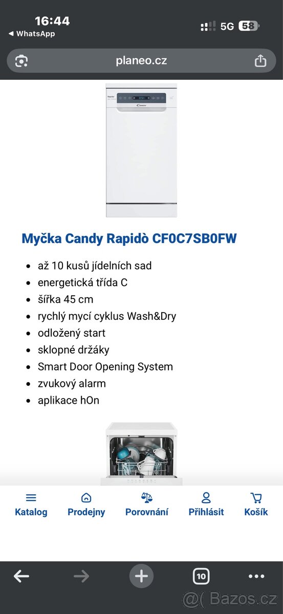 Candy myčka nádobí - 2