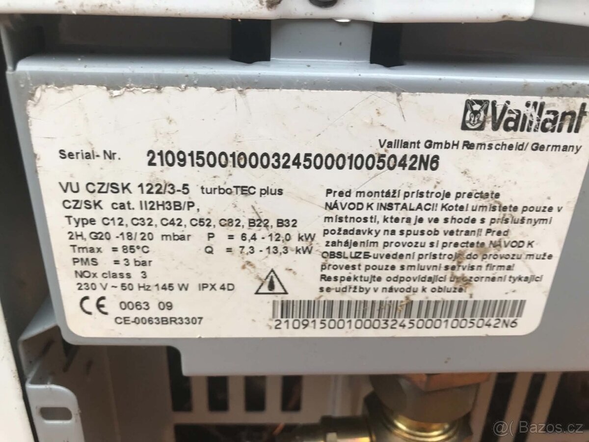 Plynový kotel Vaillant Turbo - 2