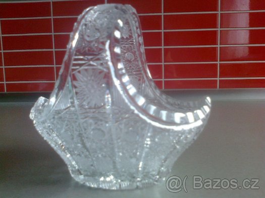 Broušené vázy, mísy, popelník BOHEMIA CRYSTAL a ostatní - 2