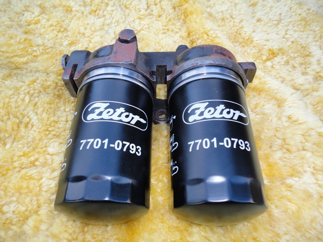 Vylepšení:náhrada filt. sítek u Zetoru 25 za filt. kartuše - 2