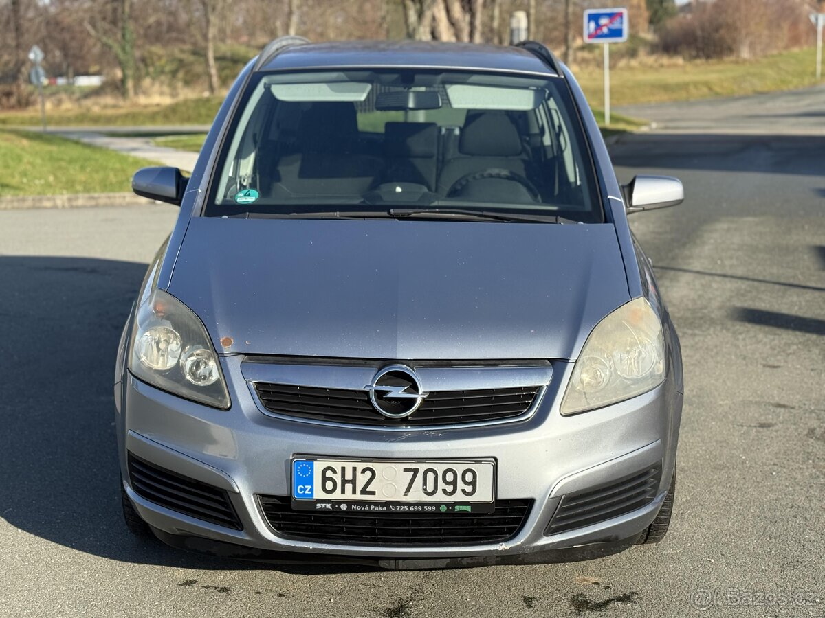 Opel Zafira B 1.9cdti 88kw 7míst +Najeto 198TKM+PůvodČR+ - 2