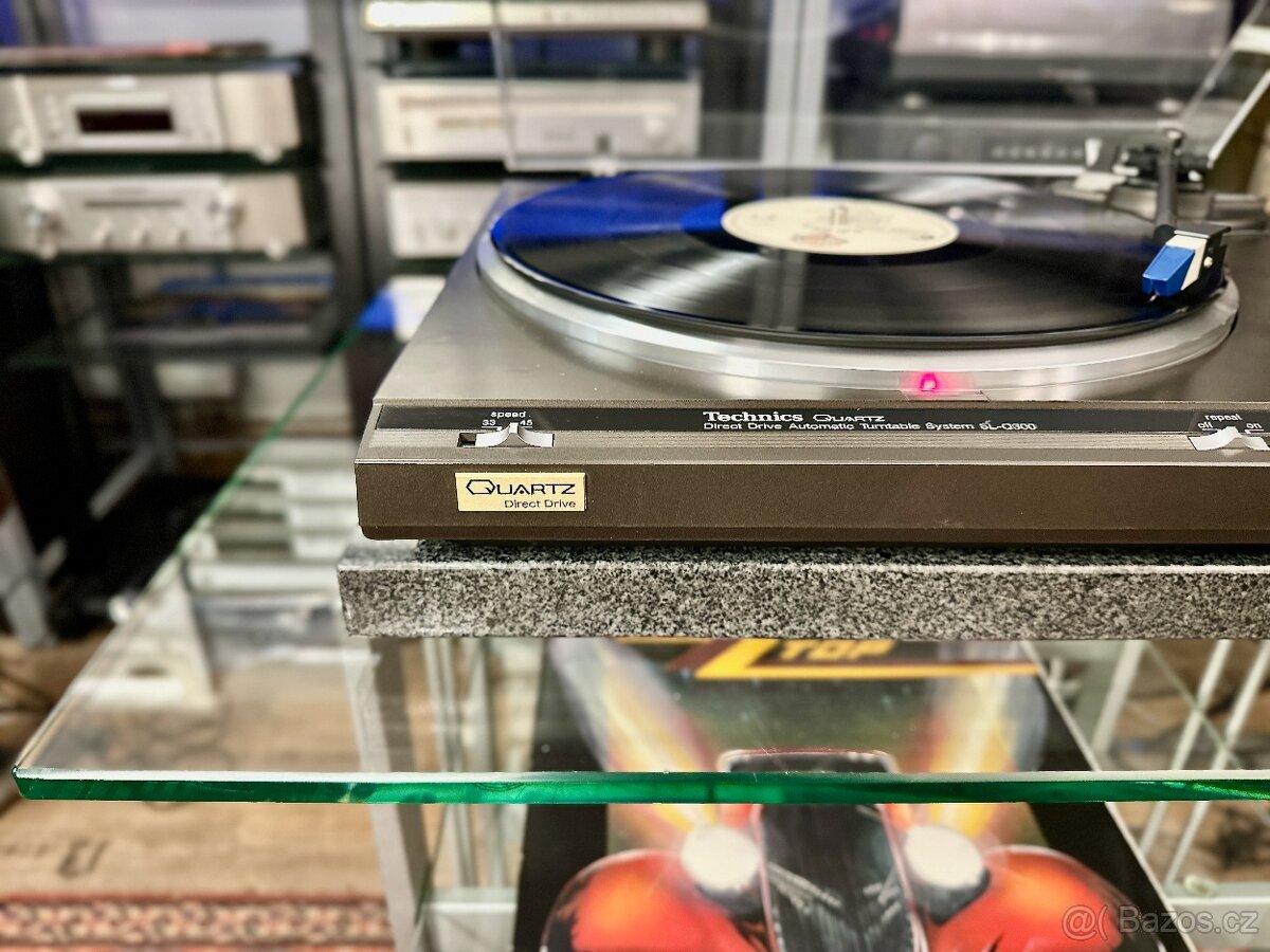 TECHNICS SL-Q300 (r.1983) direct-drive, quartz, po servisu - 2