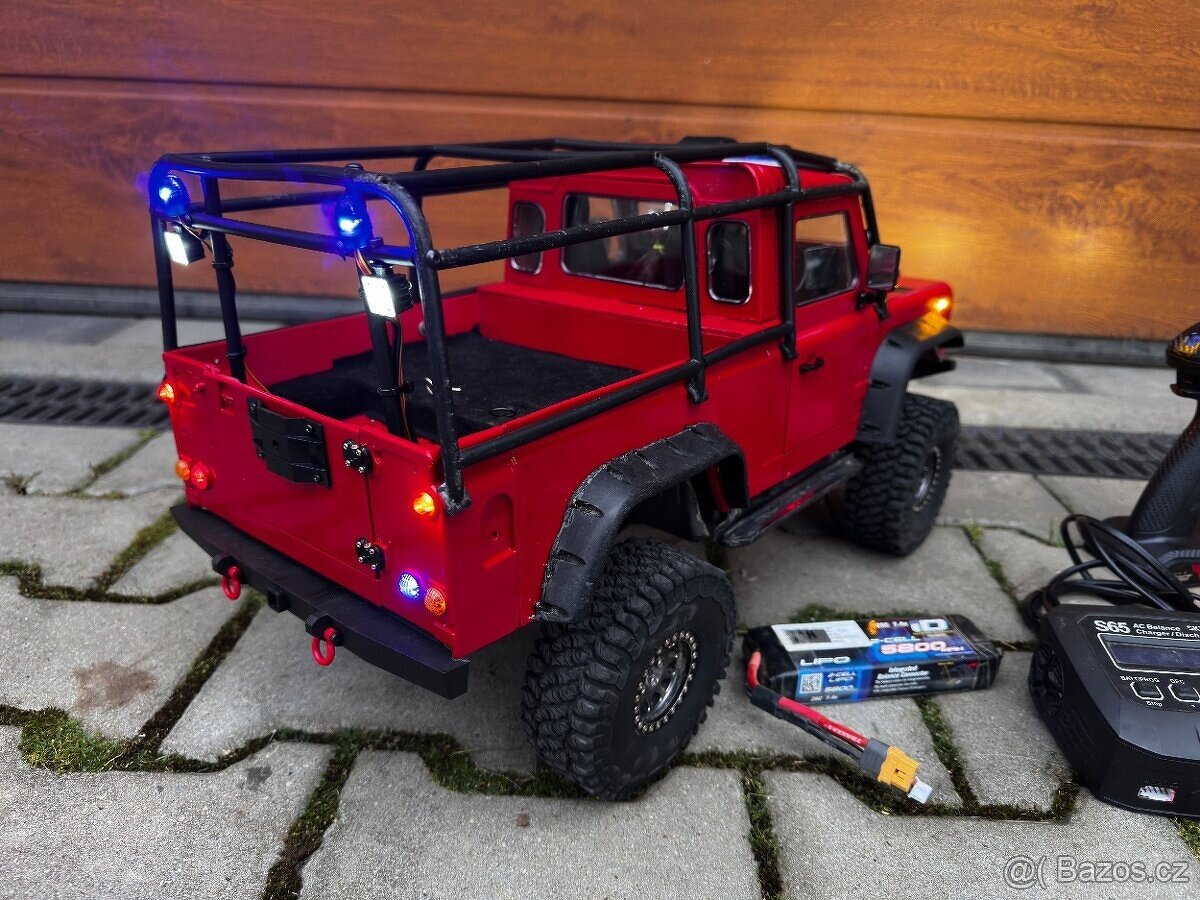 Traxxas TRX-4 Defender ABS Pickup komplet set v tuningu - 2