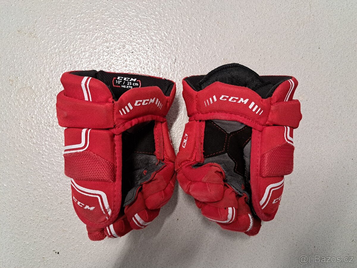 Hokejové rukavice CCM QLT - velikost 10 - 2