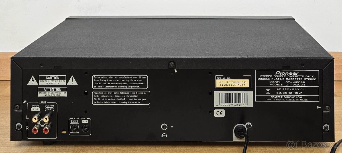 Pioneer CT-W208R / Kazetovy deck - 2