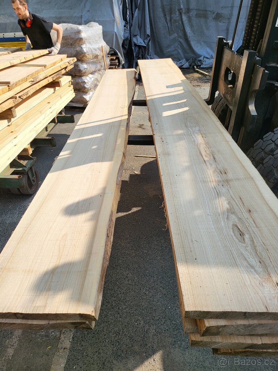 Jasanové fošny 40mm vysušené A kvalita - 2