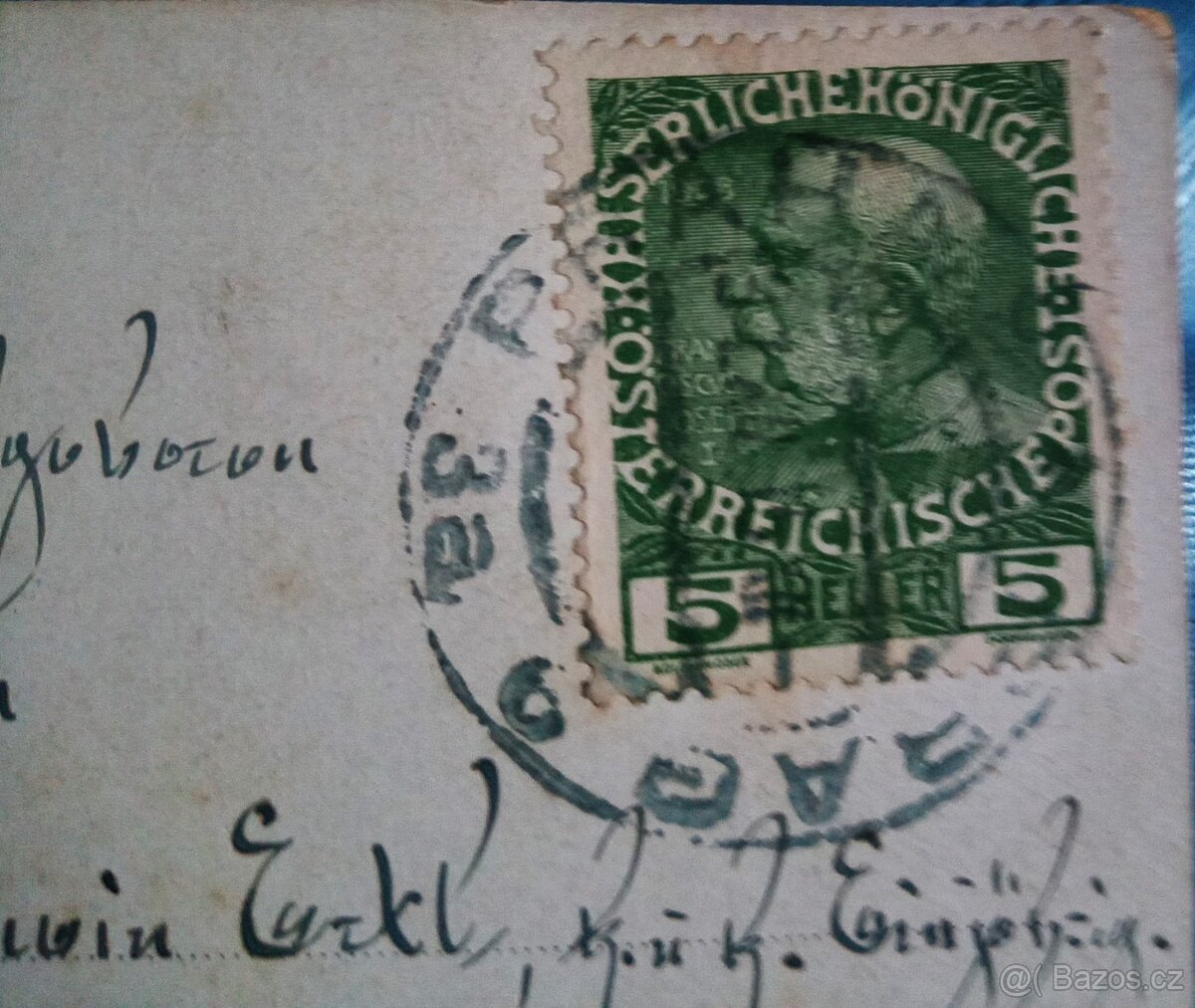 starý novoroční pohled - 2