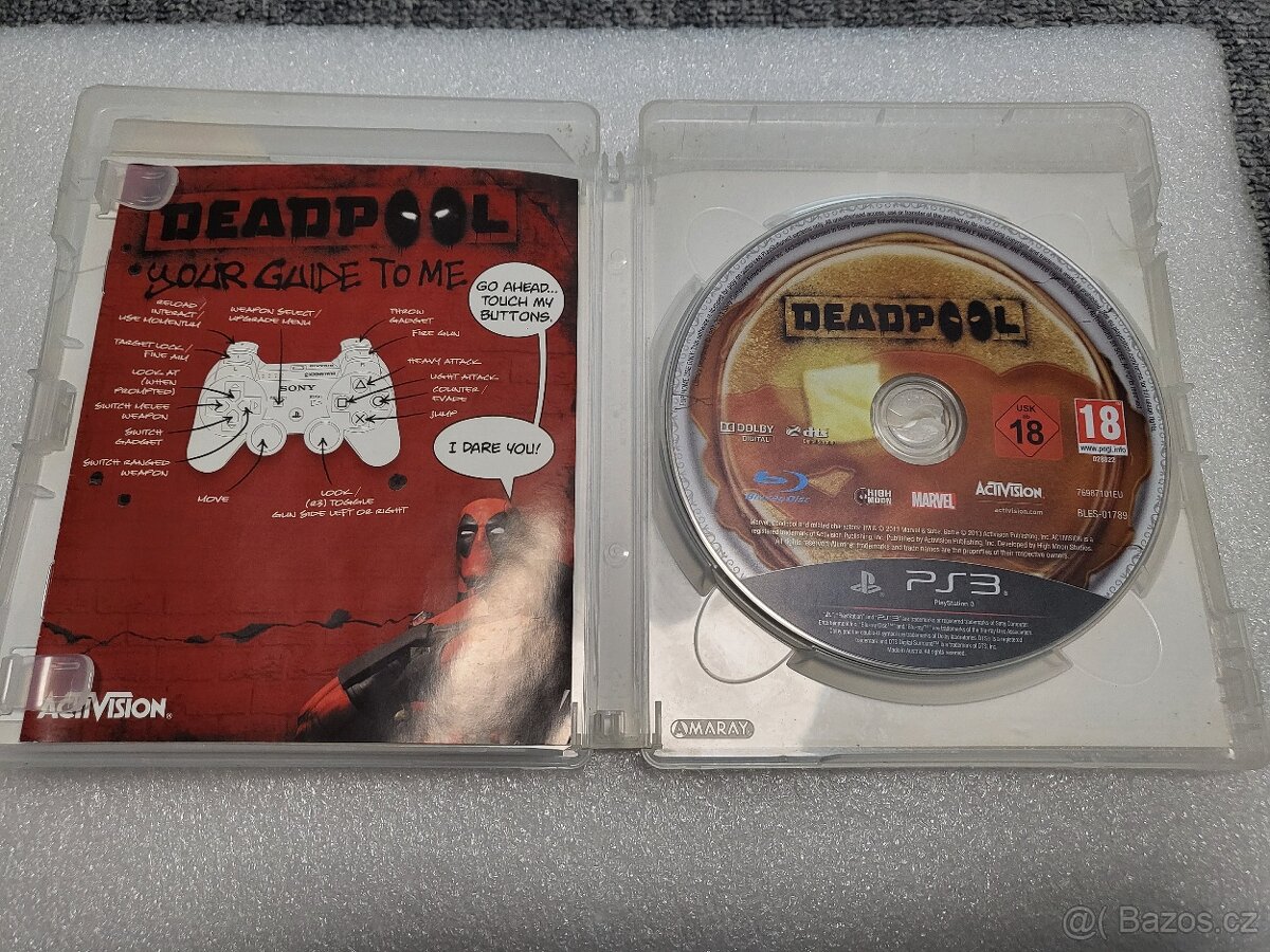 Hra Deadpool PS3 ( NEZNÁMÝ STAV ) - 2