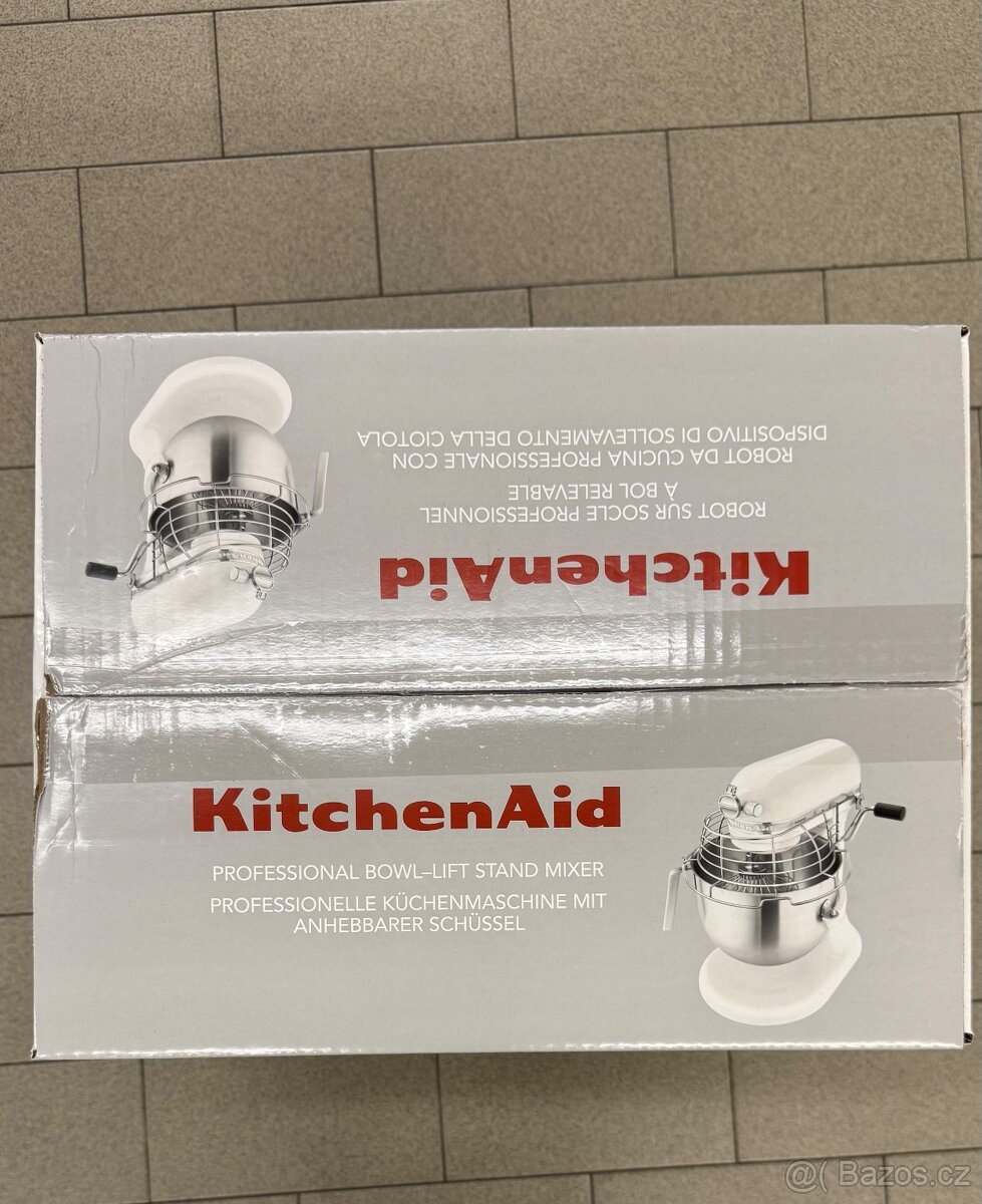KitchenAid robot Professional 5KSM7990XEWH bílý - 2