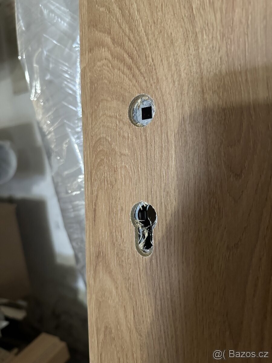 Dveře vchodové protipožární 80 P - 210 cm - 2