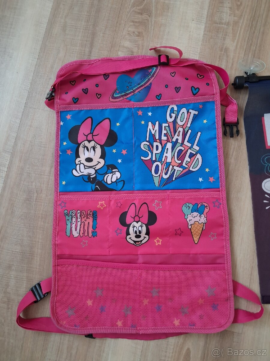 Prodám zánovní kapsář a stínítko do auta Minnie - 2