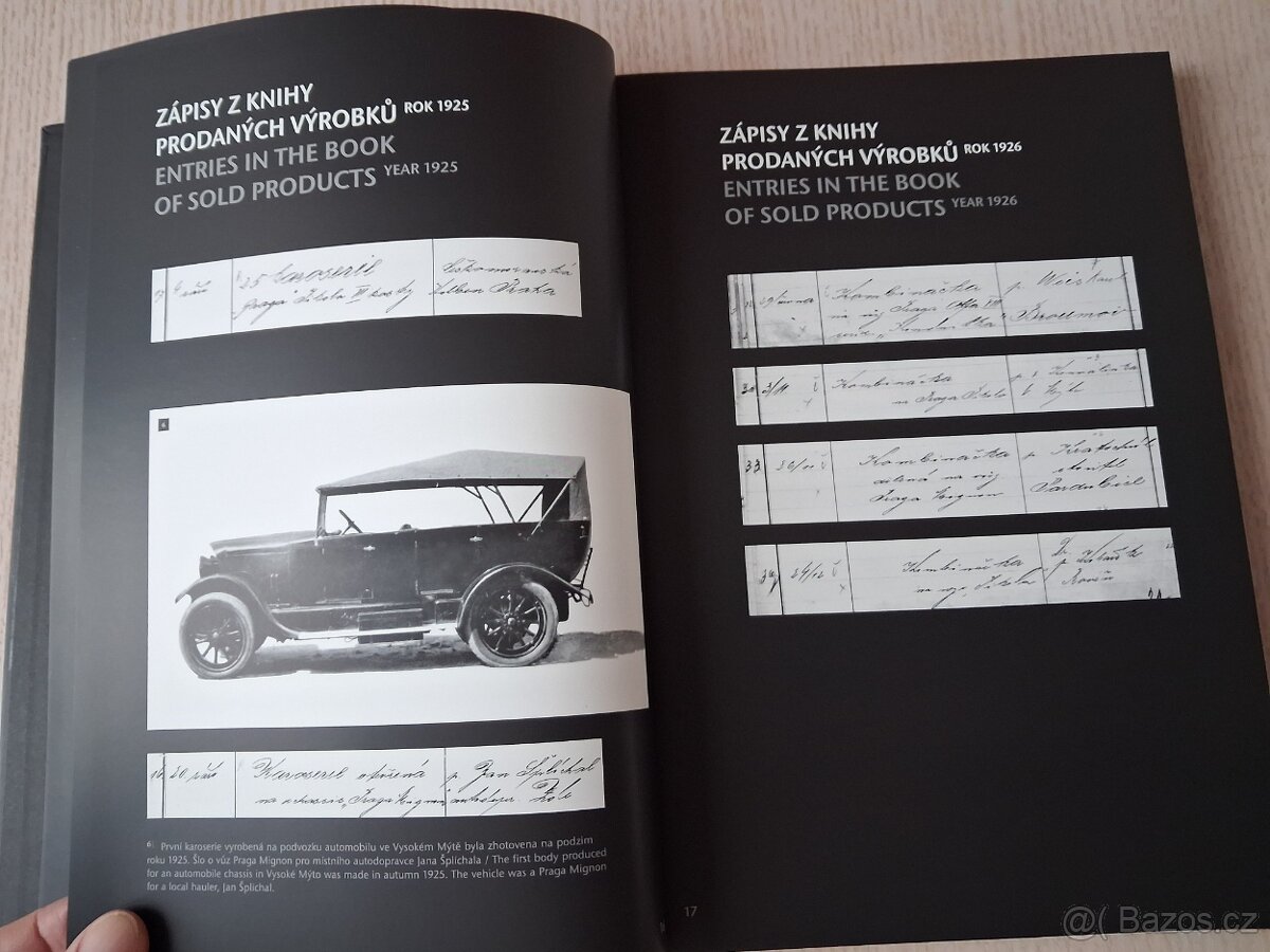 Automobily Praga s karoserií Sodomka - 2