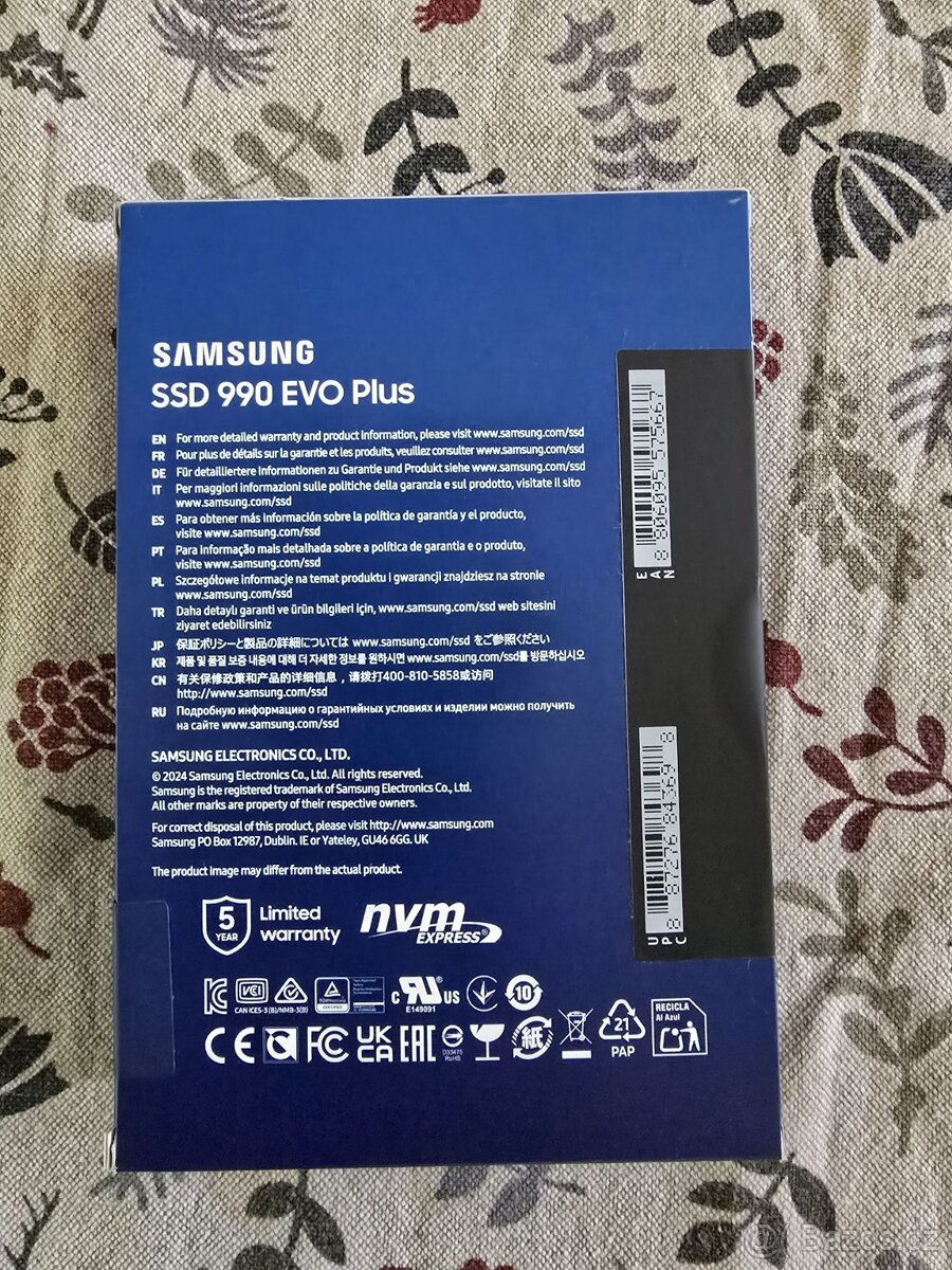 Samsung 990 EVO Plus 4TB – Nový, nerozbalený, záruka - 2