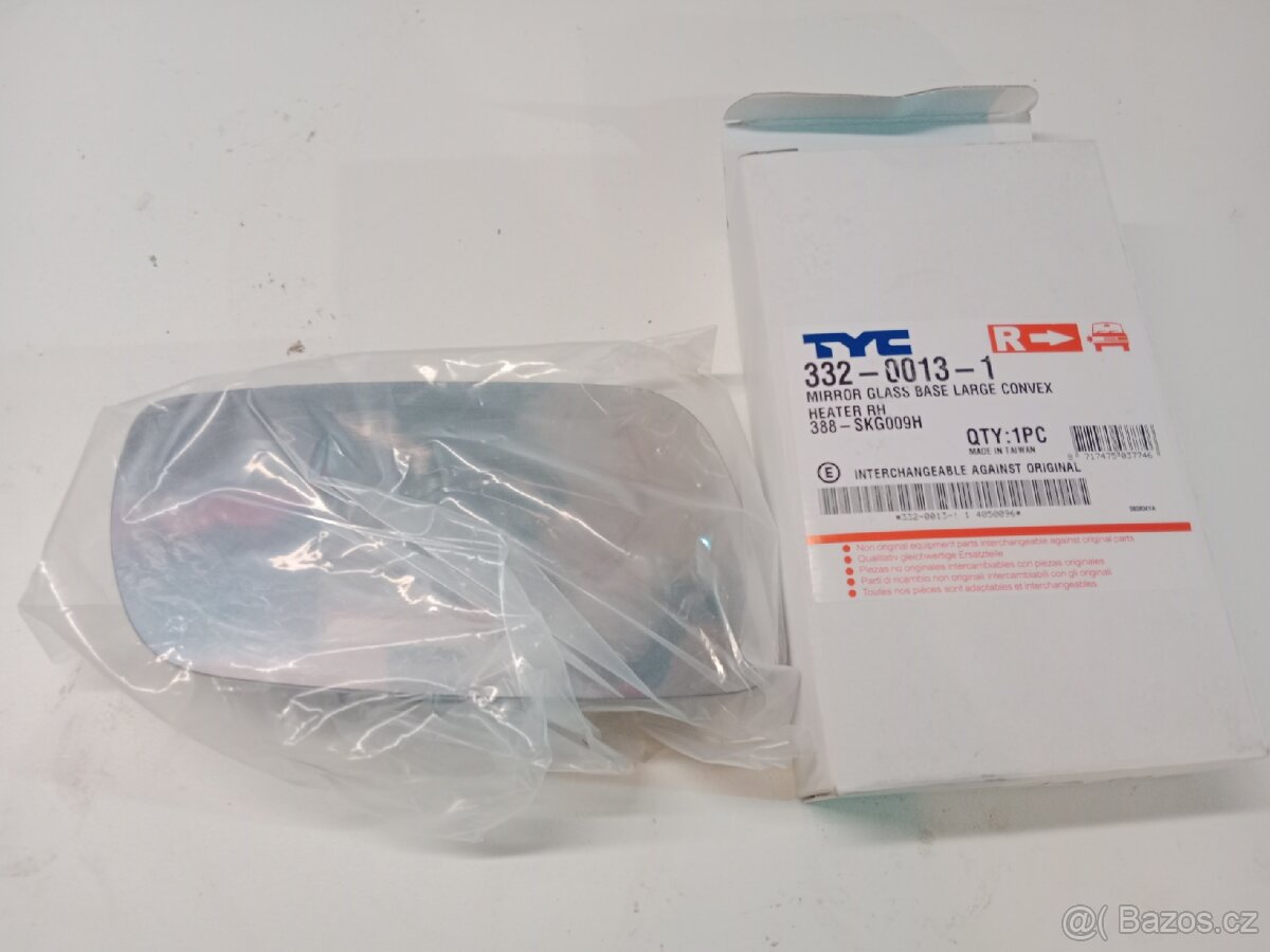 Pravé sklo do zrcátka Octavia I - 2