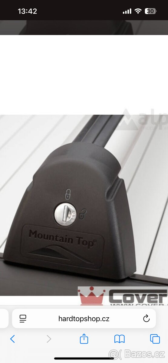 Pricniky na korbu nissan navara - 2