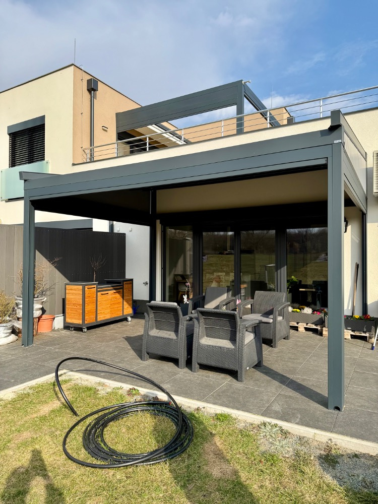Hliníková pergola - 2