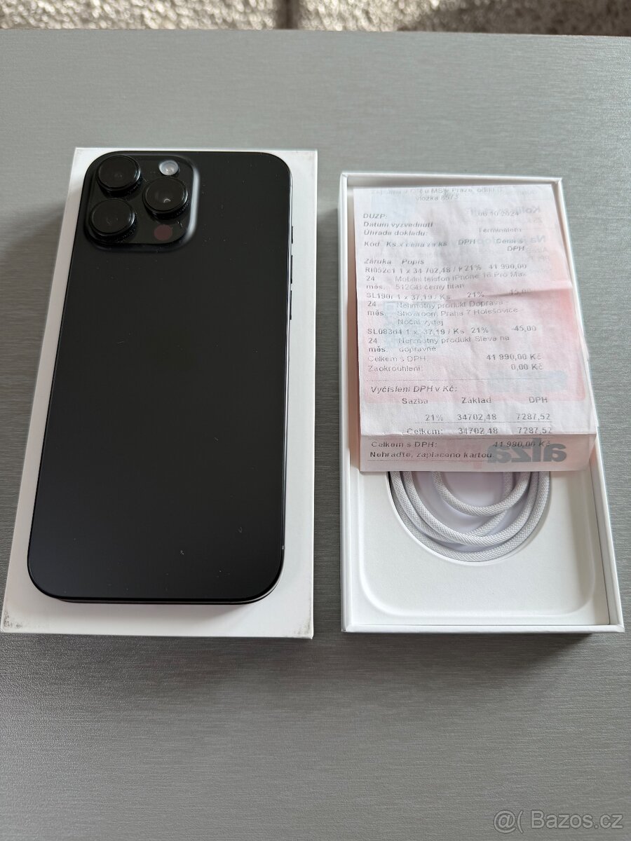 iPhone 16 Pro Max 512GB - Black Titanium - 2