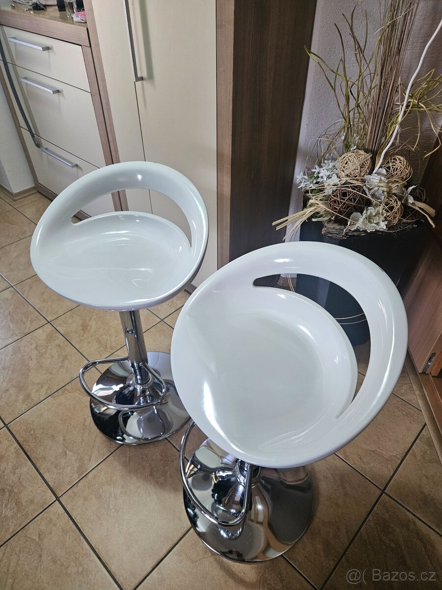Barová židle- 2ks - 2
