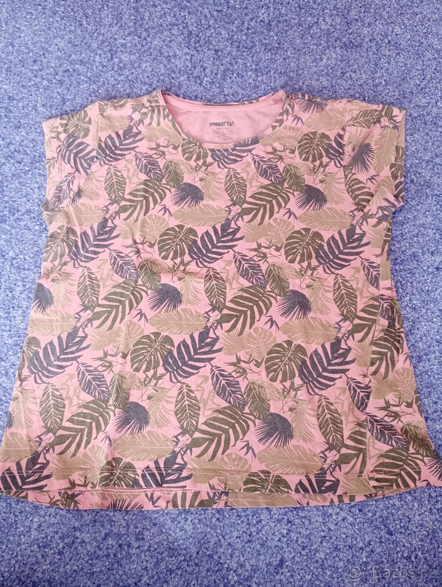 Letní dívčí tričko, vel. 146/152 - 2