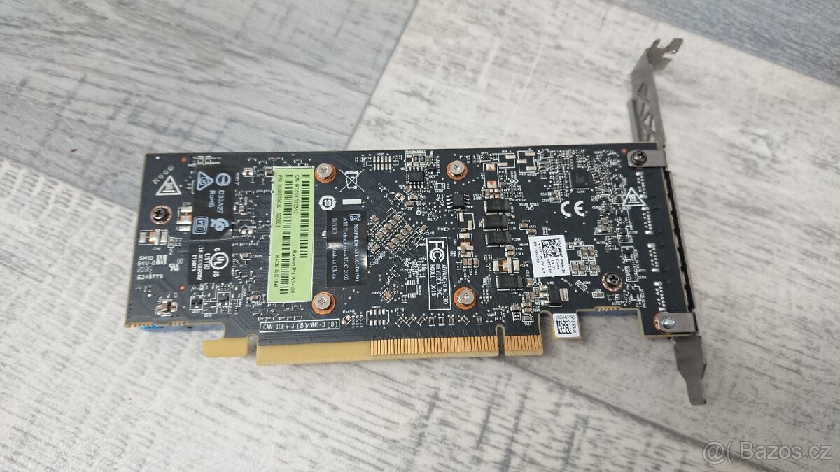 AMD Radeon PRO WX 4100 4 GB TOP jako nová - 2