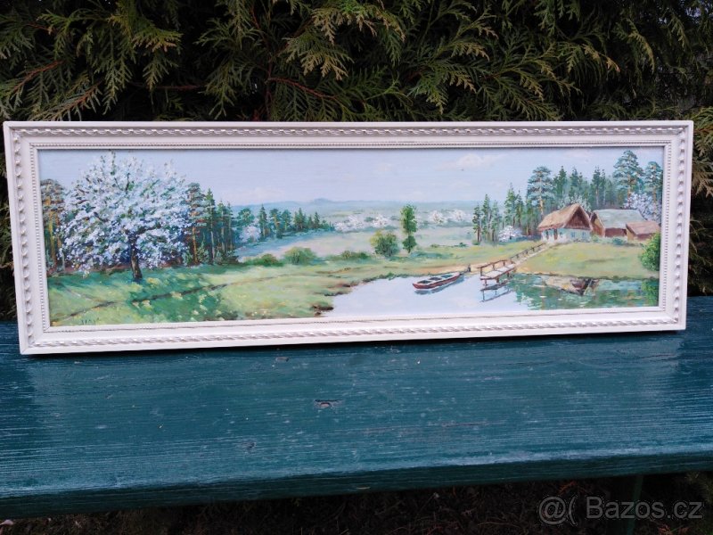 Obraz Jansa, olej, 1977 - 2