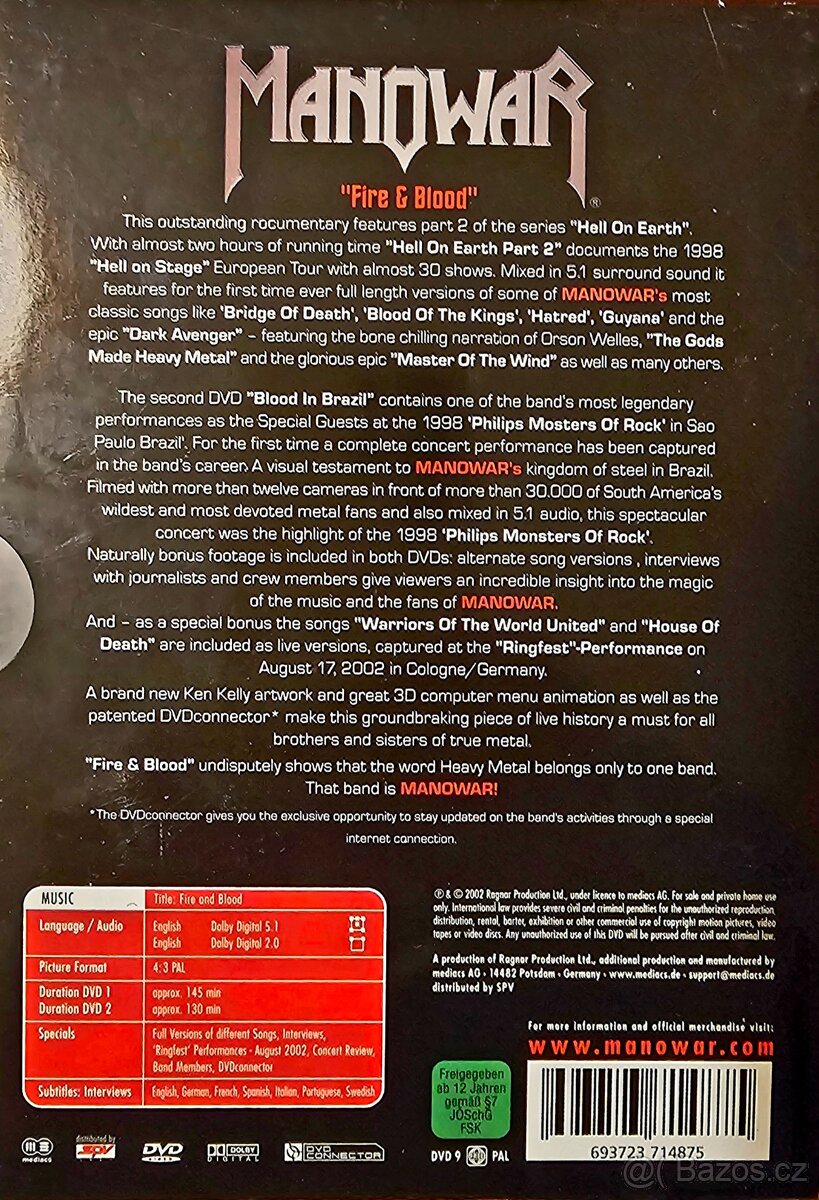 MANOWAR - Fire and Blood - 2