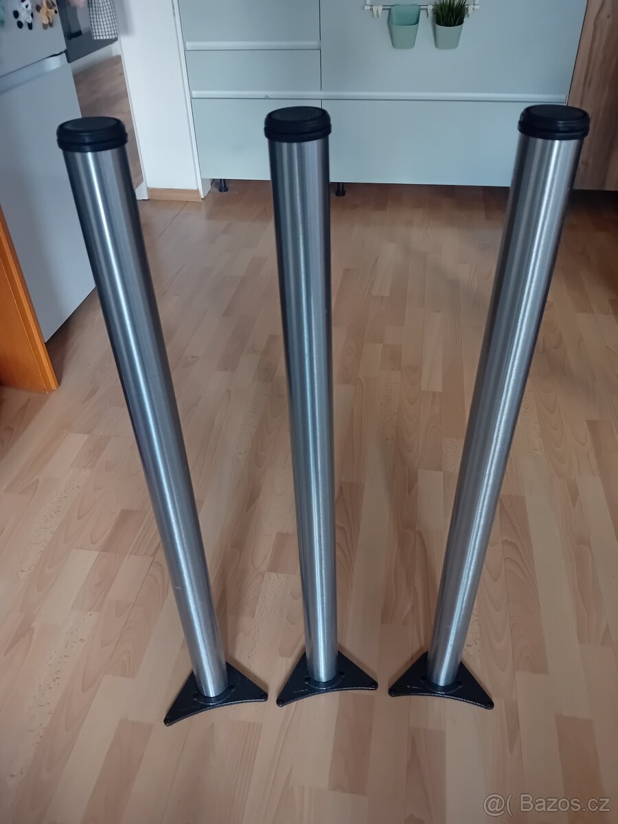 Nábytkové nohy 60 x 1000 ocel - 2