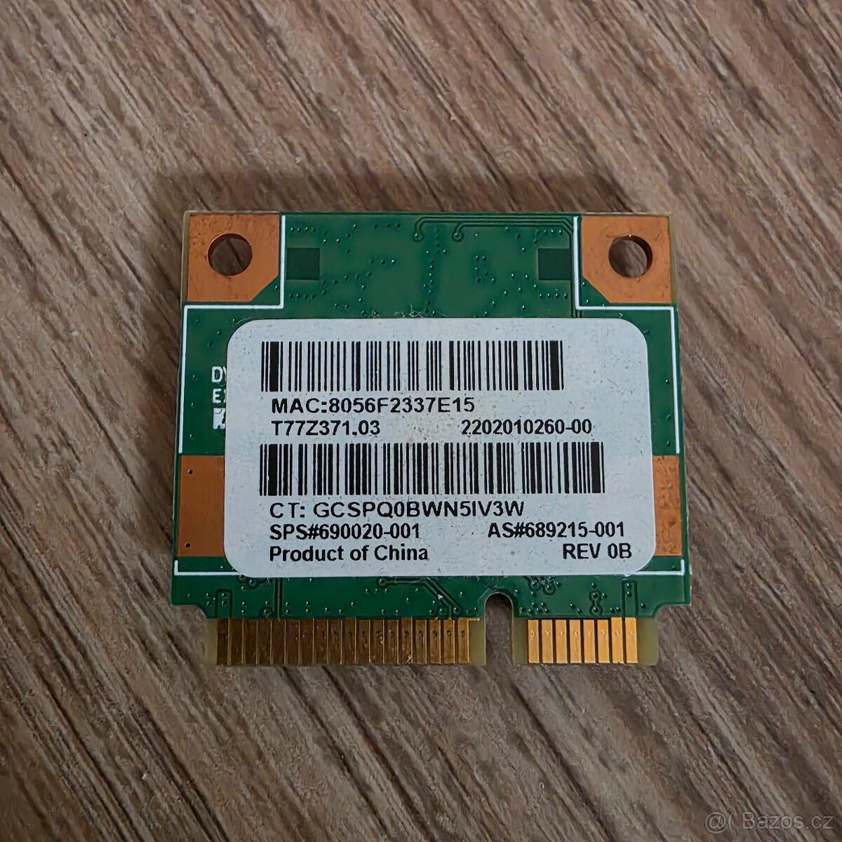 WiFi a Bluetooth modul Ralink RT3290 - 2