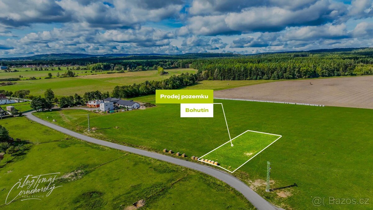 Prodej krásného pozemku o výměře 912m2 - Vysoká Pec u Bohutí - 2