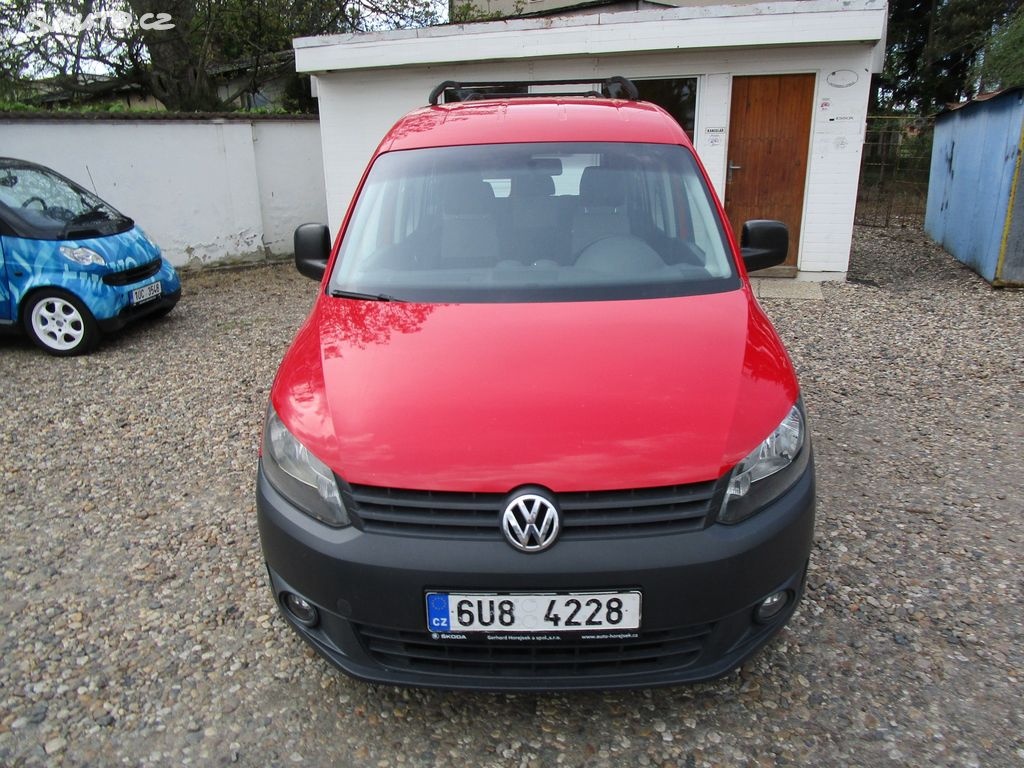Volkswagen Caddy, 1,6TDI-55KW-KOUPEN V ČR+STK - 2